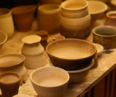 photo d'un atelier de ceramique